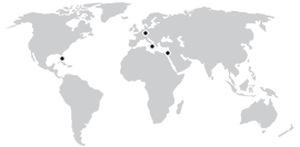 Mapa wszystkich podróży